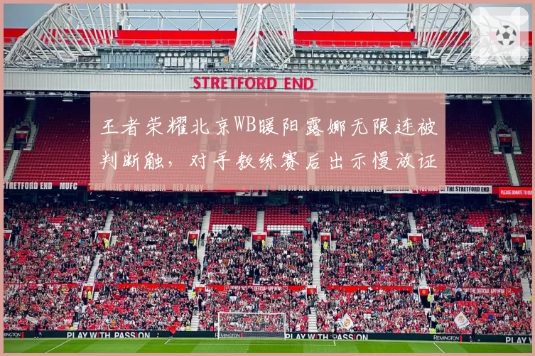 王者荣耀北京WB暖阳露娜无限连被判断触，对手教练赛后出示慢放证据打脸裁判